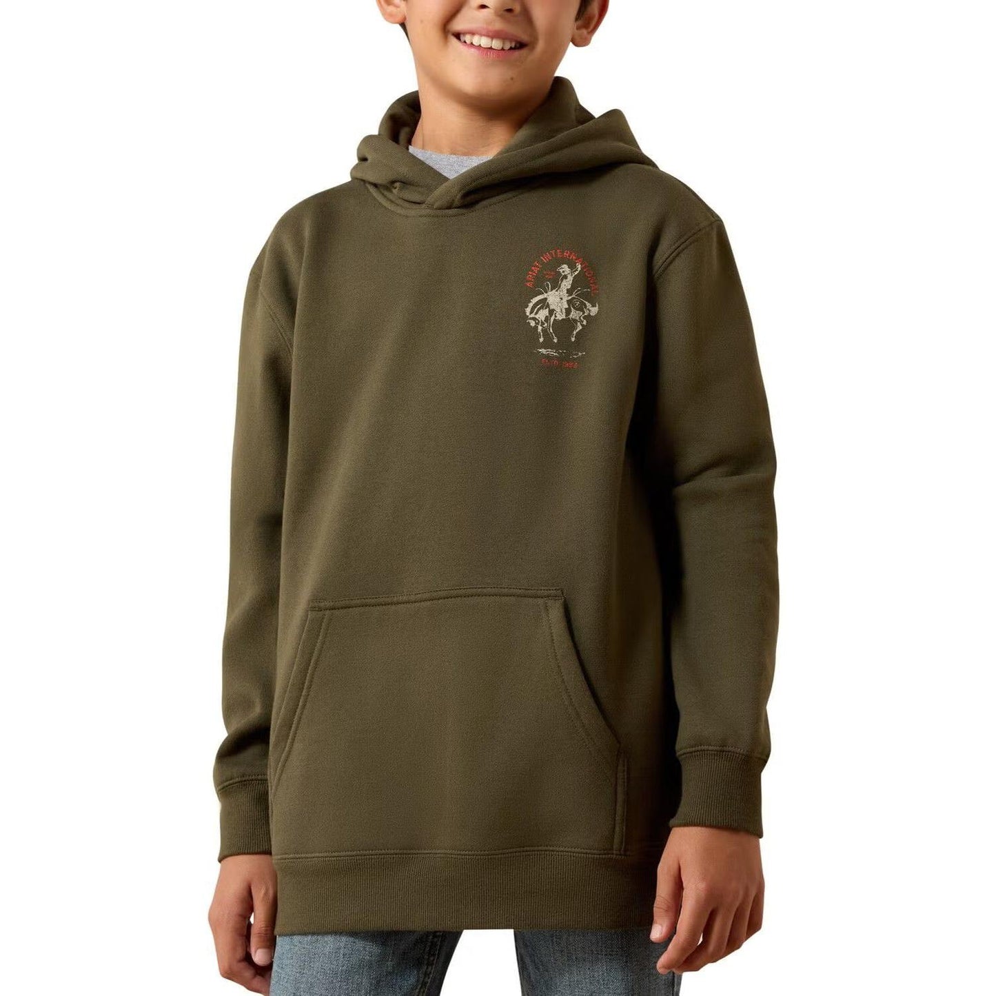 Ariat Youth International Rodeo Hoodie - Grape Leaf