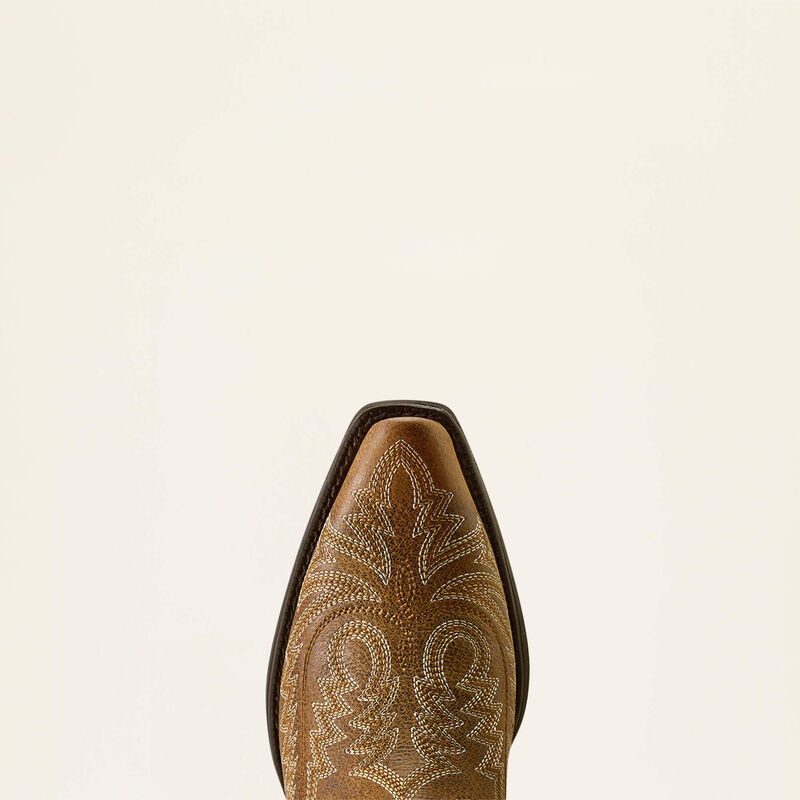 Ariat Women's Round Up Collins D Toe Boot- Bomber Brown