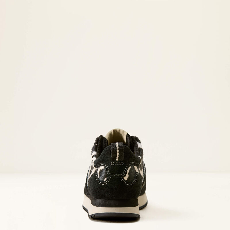 Ariat Womens Ranch Runner Shoe- Black Suede