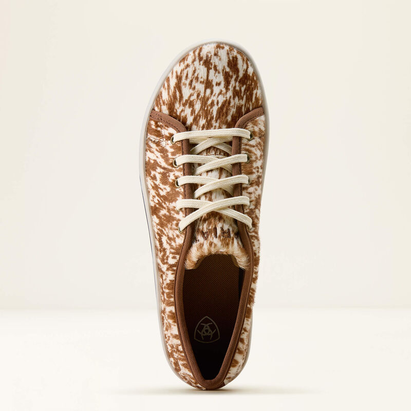 Ariat Women's Skylar Slip On Shoe - Speckled Cow Print