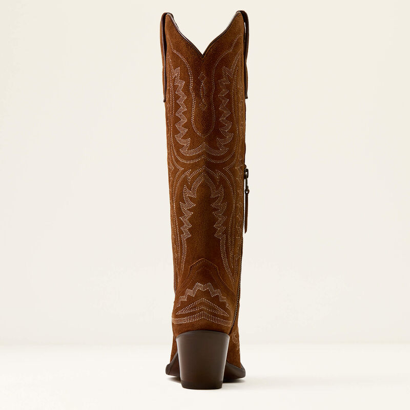 Ariat Women's Casanova Western Boot - Oiled Tan Suede