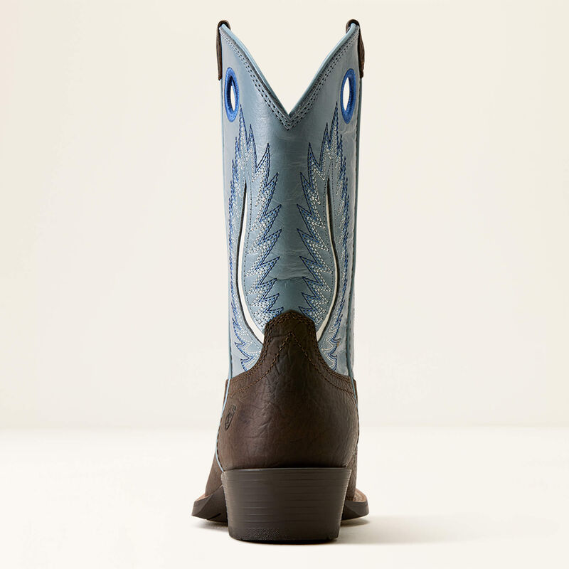 Ariat Youth Futurity Fort Worth Cutter Toe Western Boot- Bruin Brown