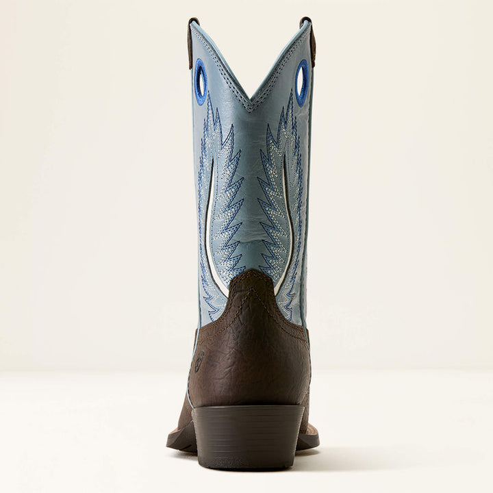 Ariat Youth Futurity Fort Worth Cutter Toe Western Boot- Bruin Brown