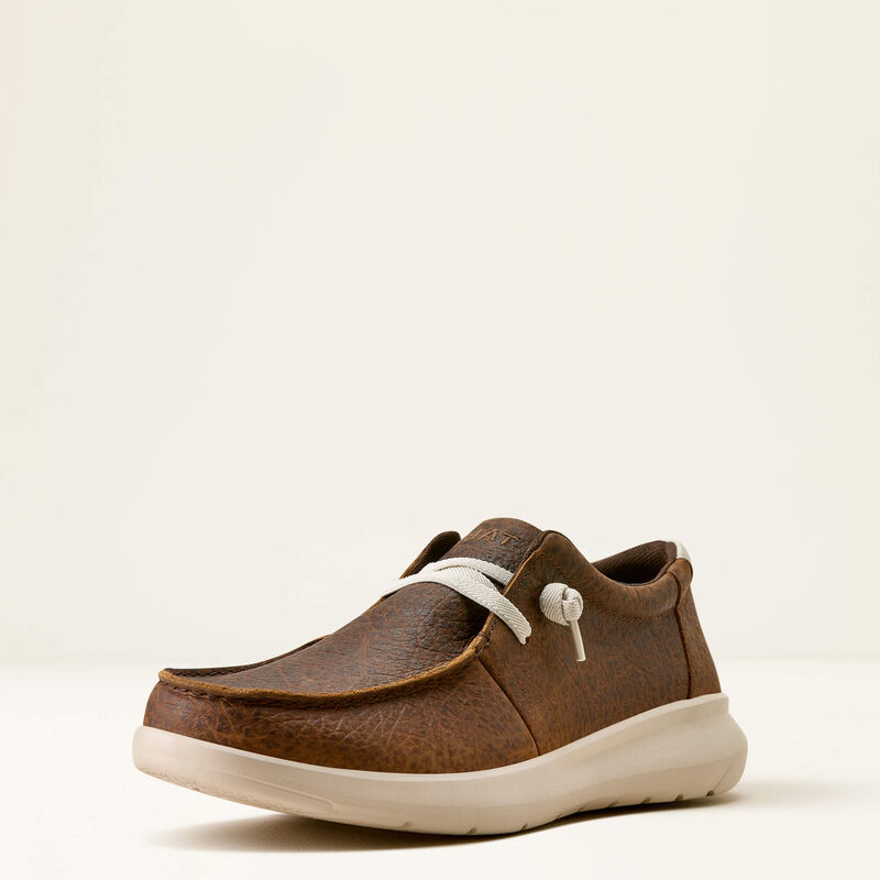 Ariat Mens Hilo Shoes -Warm Brown Elephant Print