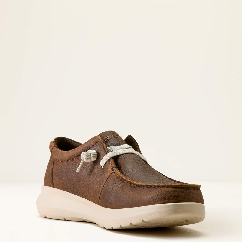 Ariat Mens Hilo Shoes -Warm Brown Elephant Print