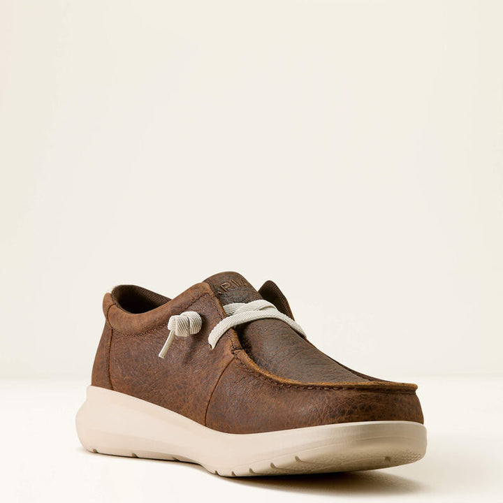 Ariat Mens Hilo Shoes -Warm Brown Elephant Print
