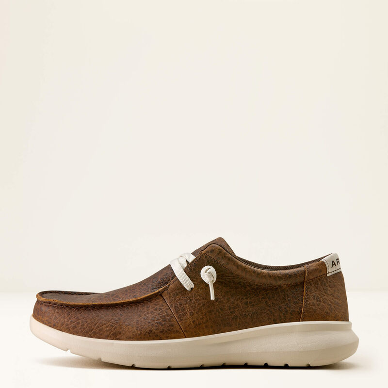 Ariat Mens Hilo Shoes -Warm Brown Elephant Print