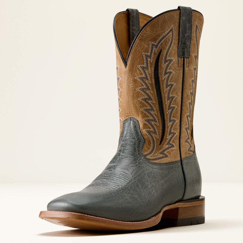 Ariat Men's Gage Wide Square Toe Cowboy Boot- Skies Golden Cream