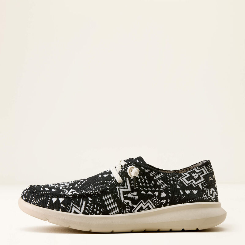 Ariat Women's Hilo Shoes - Black Southwest Print