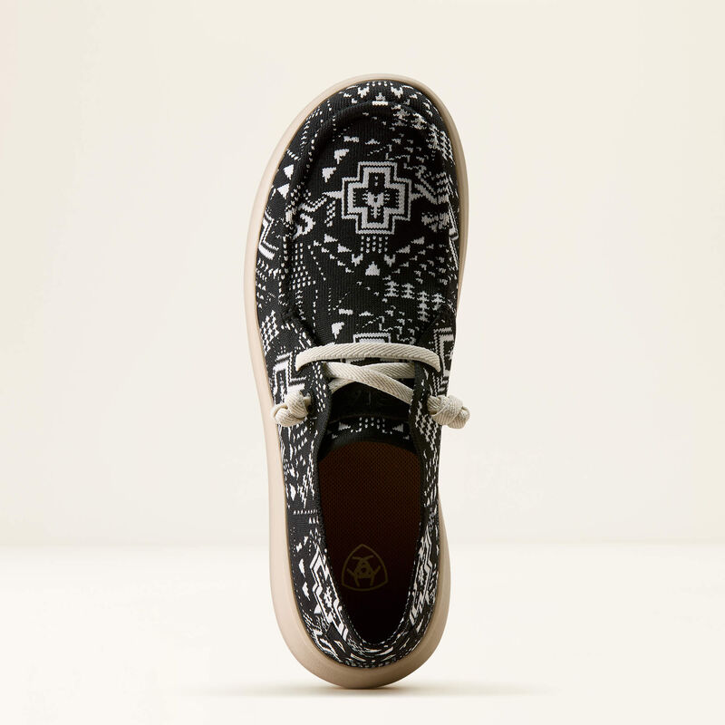 Ariat Women's Hilo Shoes - Black Southwest Print