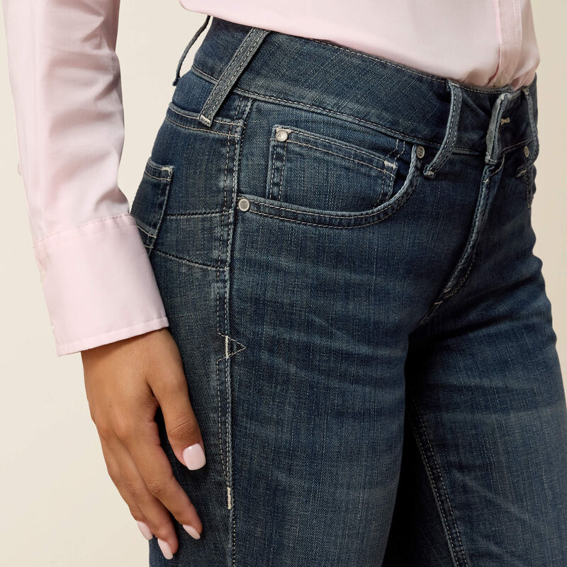 Ariat Women's Perfect Rise Iyla Boot Cut Jeans- Pasadena