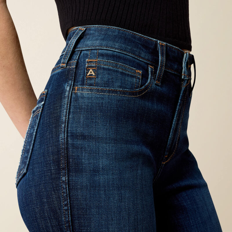 Ariat Women's Avani High Rise Slim Trouser Jean- Salinas