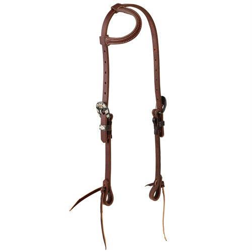 STS Ranch Signature Tack Harness Sliding Ear 3/4" Headstall-Jessie