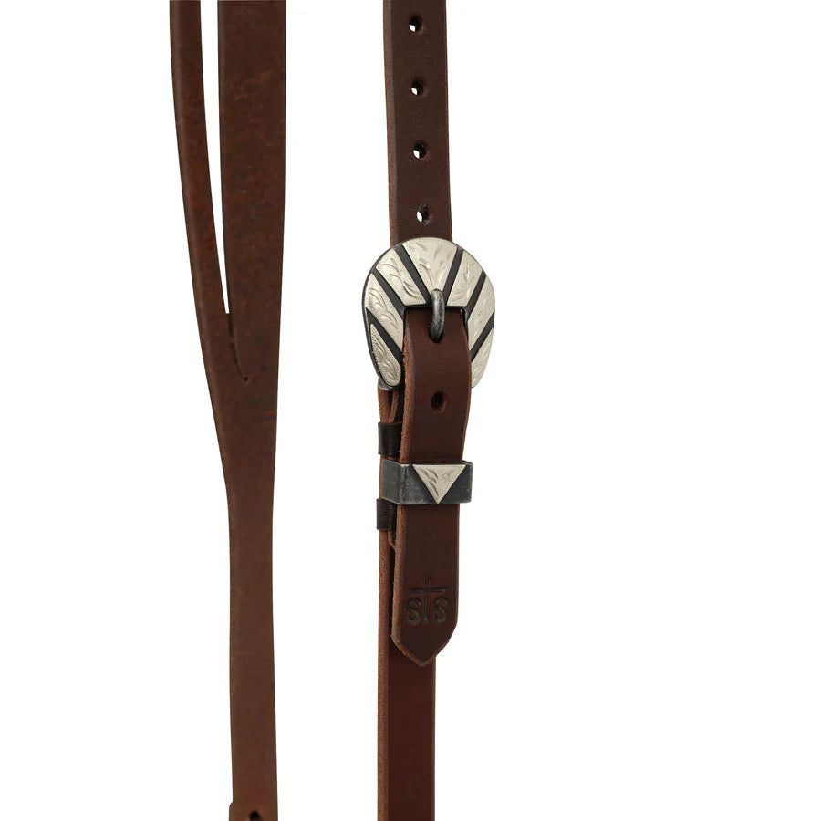STS Ranch Signature Tack Harness Split Ear 3/4" Headstall-Rifelman