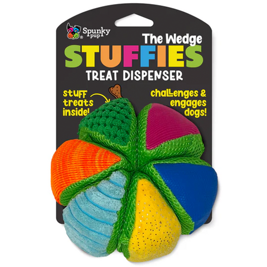 Spunky Pip Stuffies Treat Dispensing Plush Toy-The Wedge