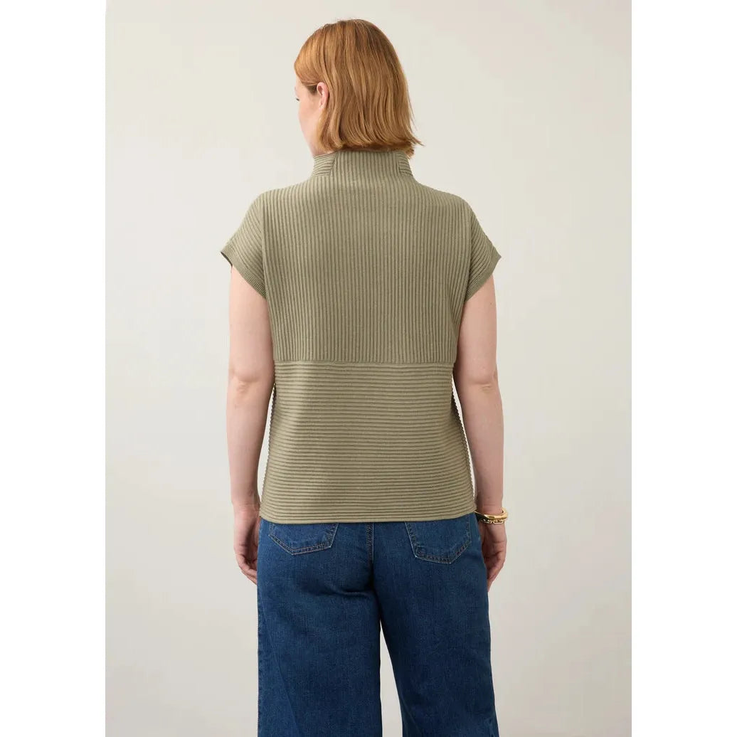FDJ Ottoman Cap Short Sleeve Sweater - Multiple Colours
