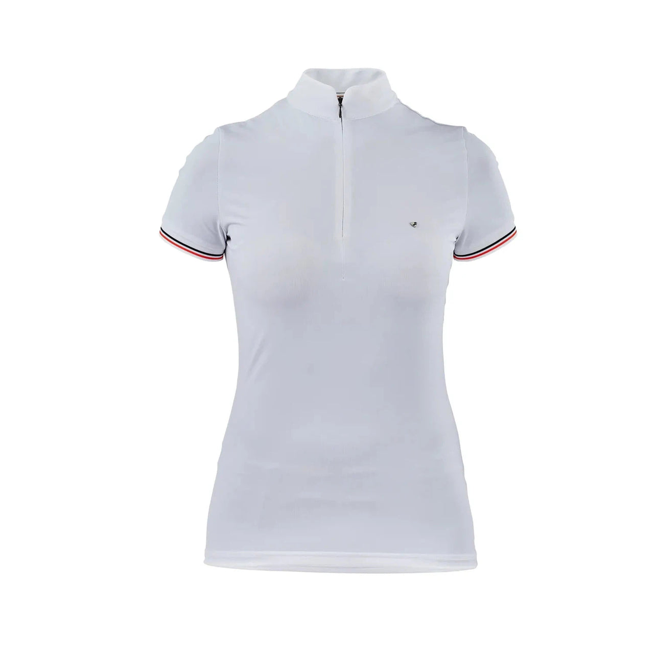 Aubrion Arcaster Show Short Sleeve Shirt - Youth Rider - White