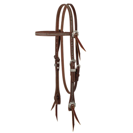 Weaver Stockman Leather Browband Headstall - Irvine Tack & Western Wear