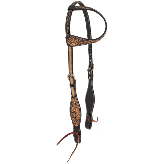Circle Y Blooming Wild One Ear Headstall
