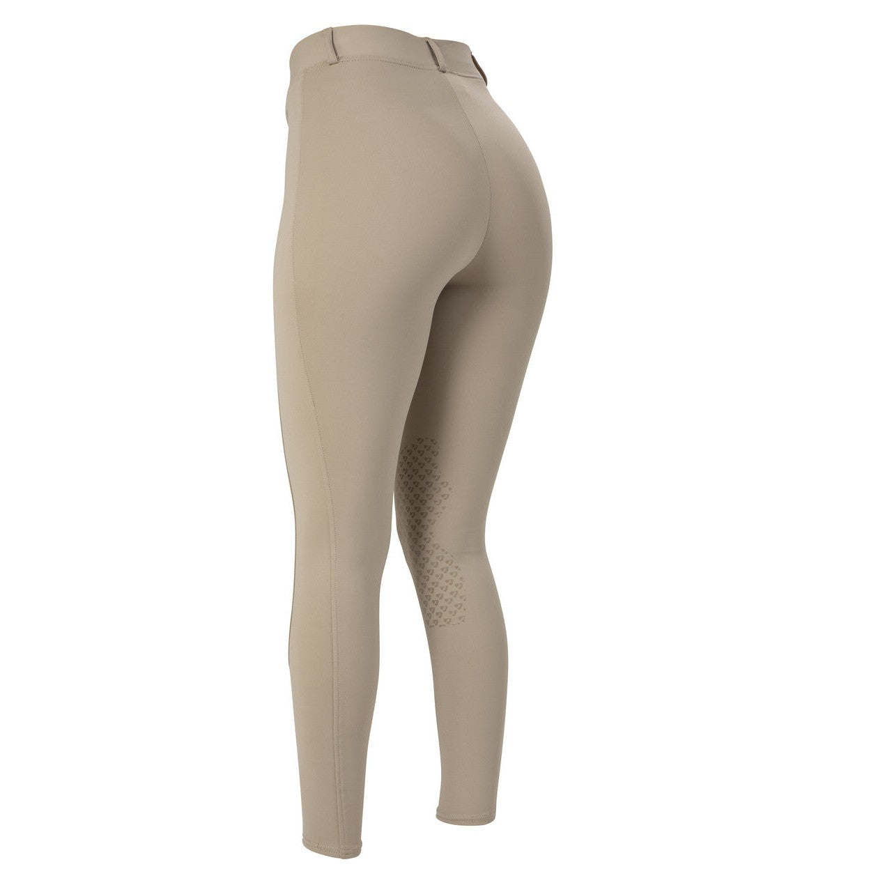 Shires Aubrion Youth Elmira Knee Patch Riding Tights - Beige