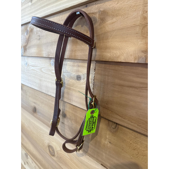 Irvine Harness Buckle End Browband Headstall