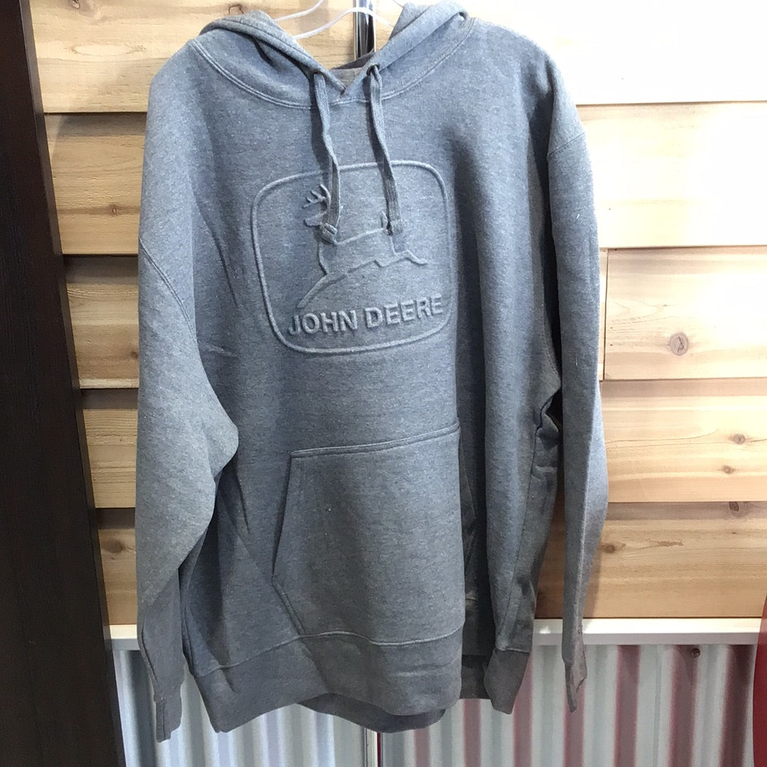 John Deere Hoodie - Charcoal