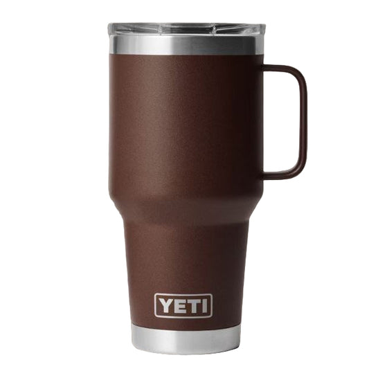 Yeti Rambler 887ml Travel Mug w/Stronghold Lid - Wetlands Brown