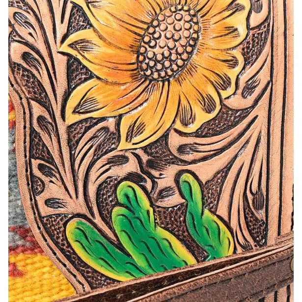 American Darling Genuine Western Leather Wallet/Organizer-A