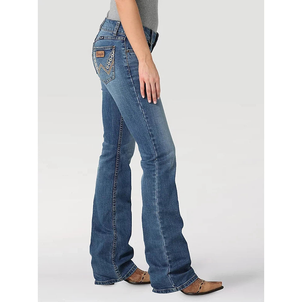 Wrangler Women's Retro Sadie Low Rise Bootcut Jeans - Emmie