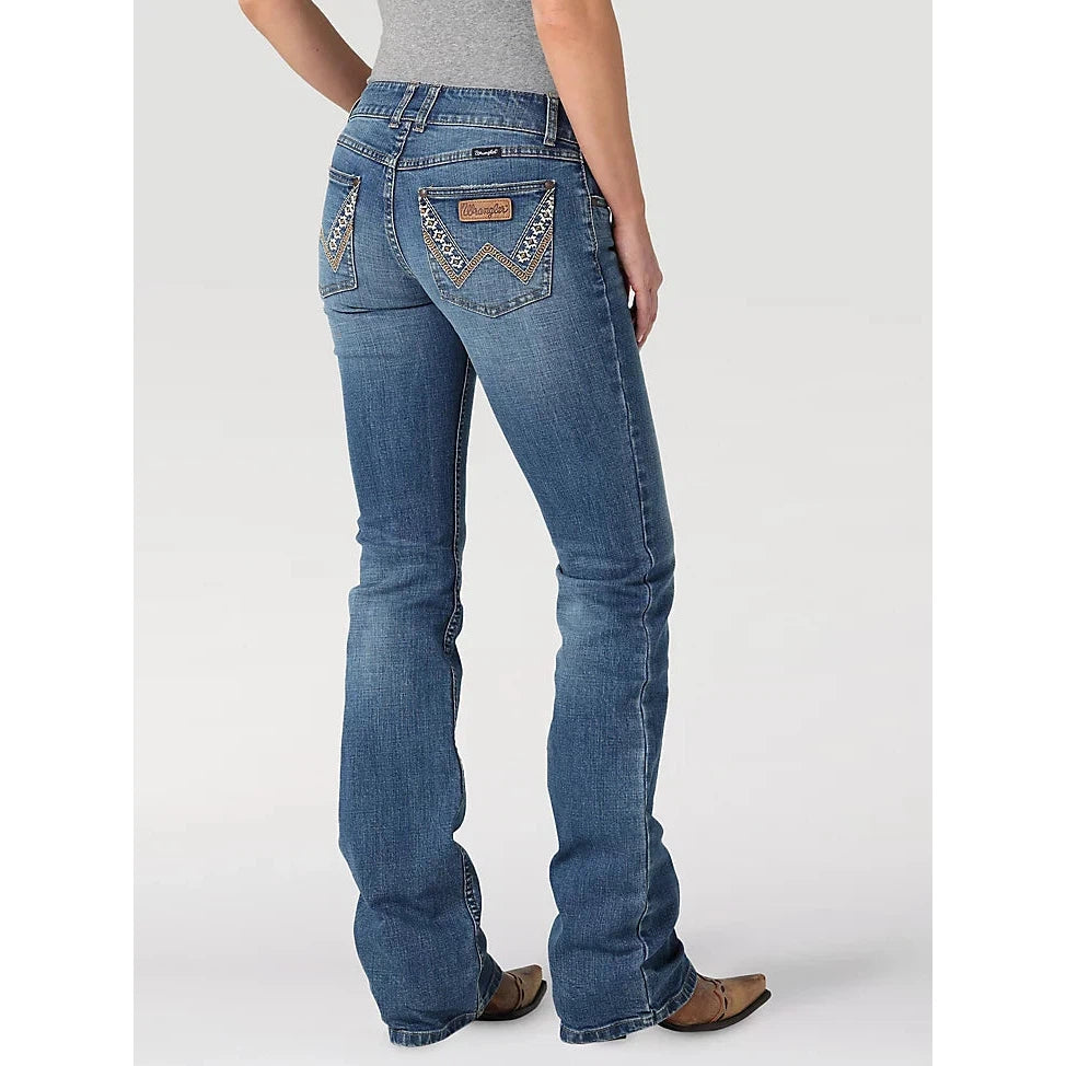 Wrangler Women's Retro Sadie Low Rise Bootcut Jeans - Emmie