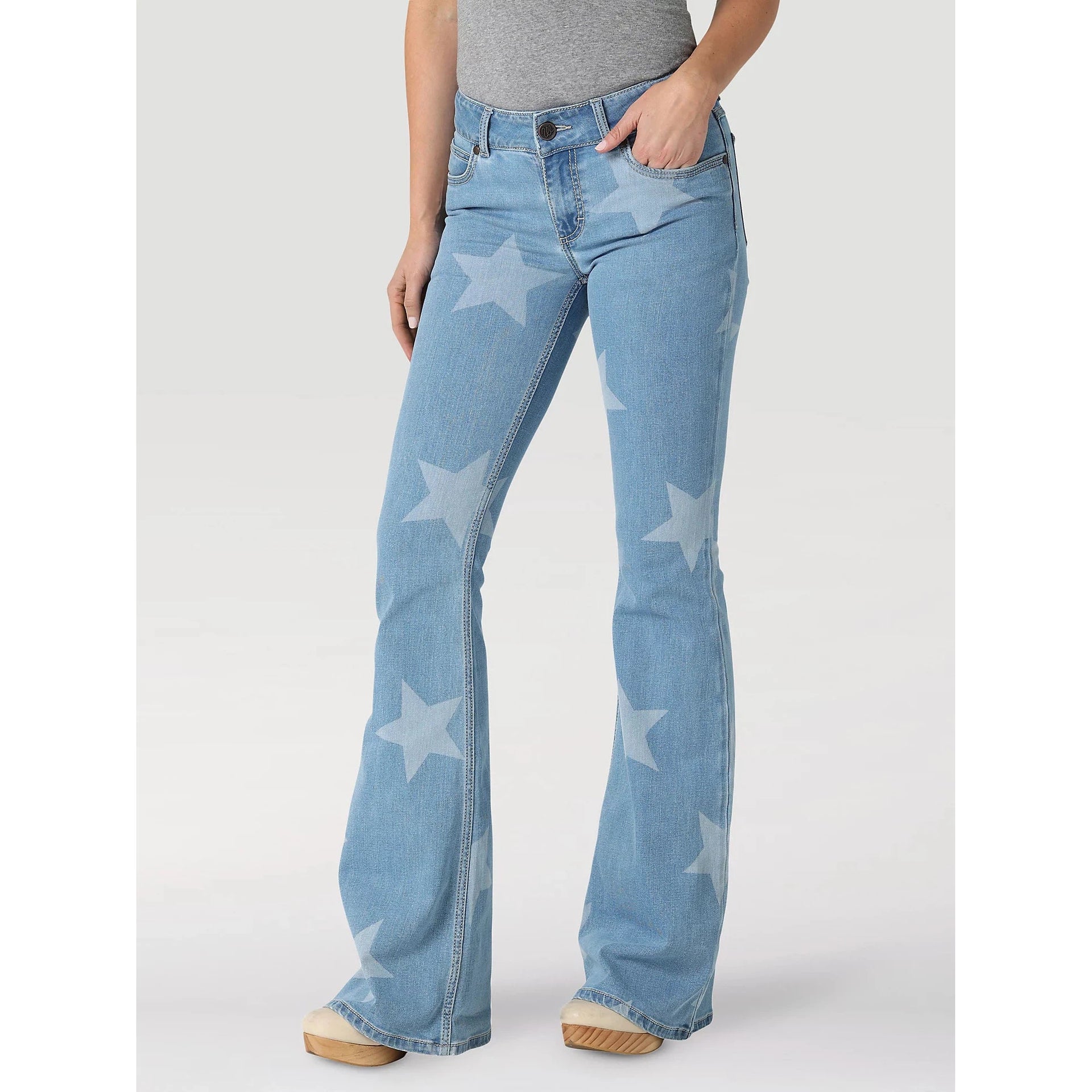 Reduced RQYYD Bell Bottom Flare Jeans for Womens Vintage Chic