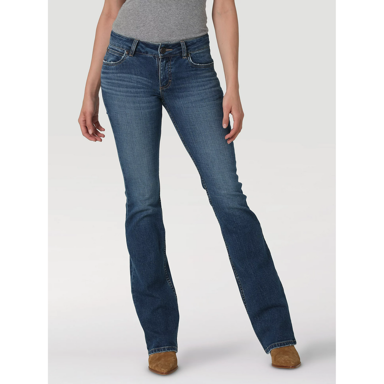 Wrangler Women's Retro Mae Mid Rise Bootcut Jeans - Jodie