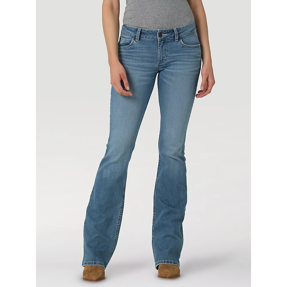 Wrangler Women's Retro Mae Mid Rise Bootcut Jeans - Paige