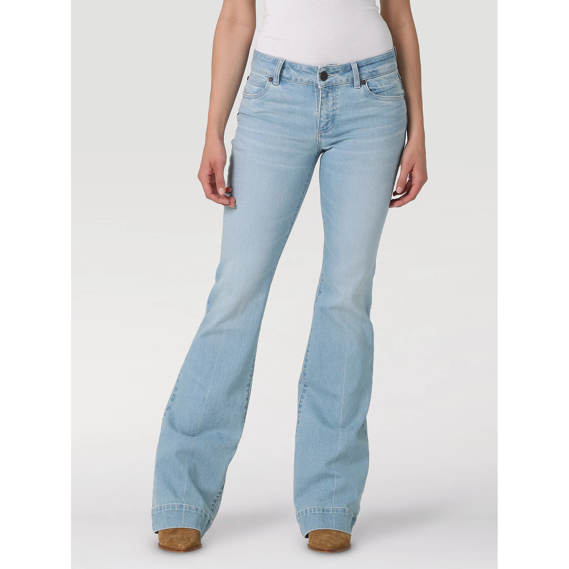 Wrangler Women's Retro Green Flare Leg Jeans 11MPFKP - Russell's Western  Wear, Inc.