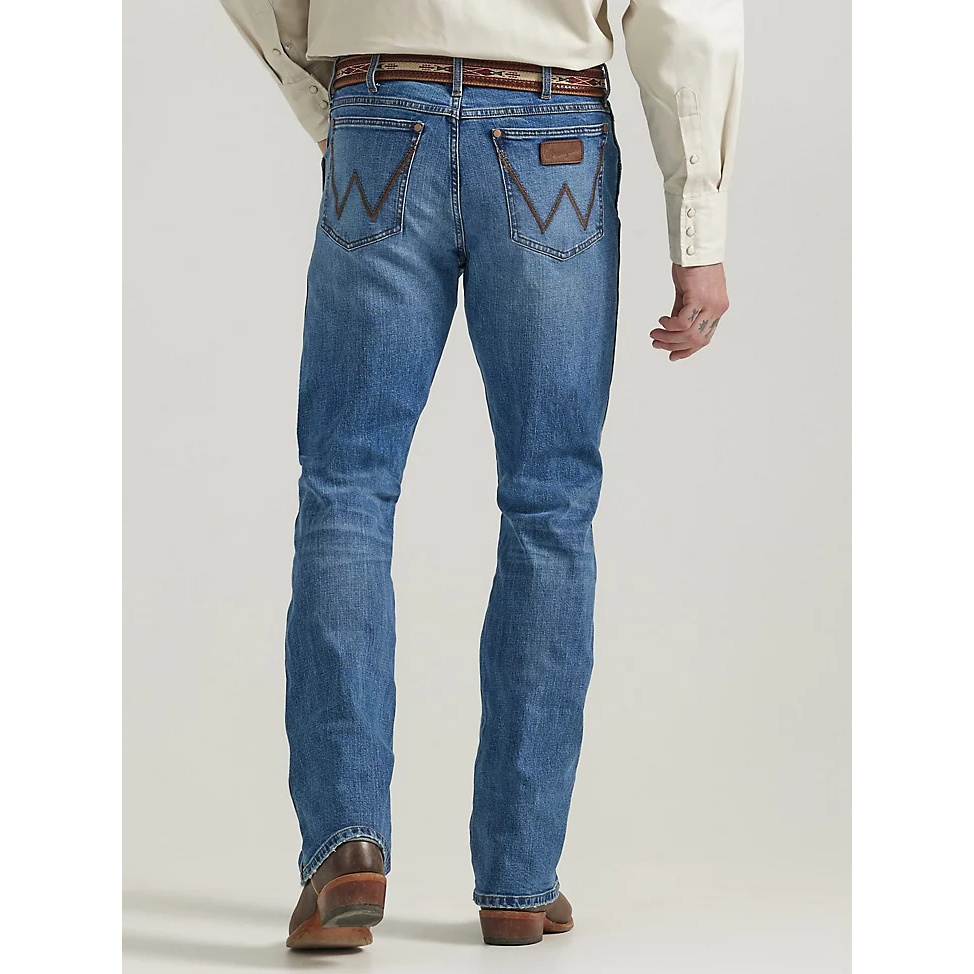 Wrangler Men's Retro Relaxed Fit Boot Cut Jeans - Deerstalker