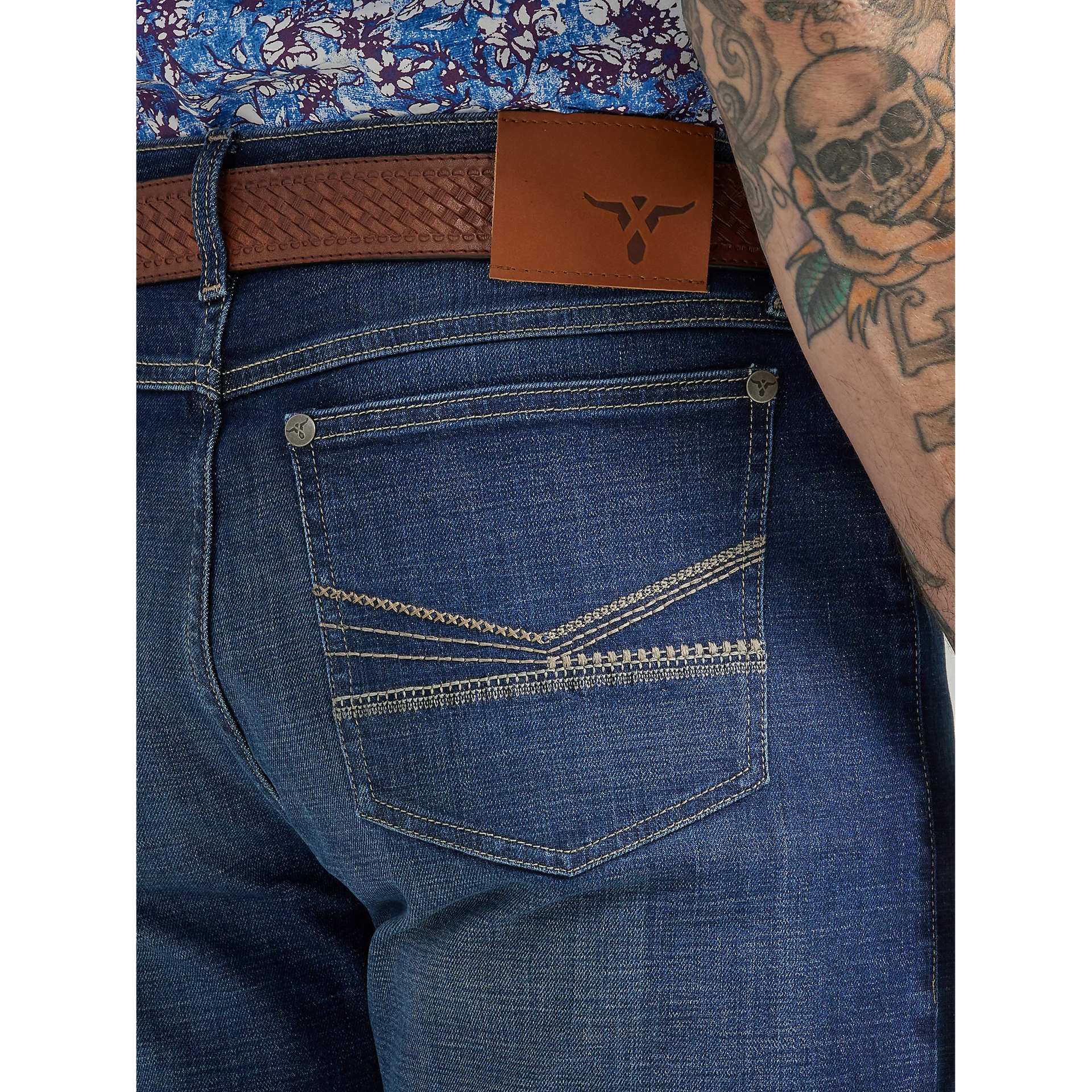 Wrangler Men's 20X No.44 Slim Straight Jeans - Fawnbrook