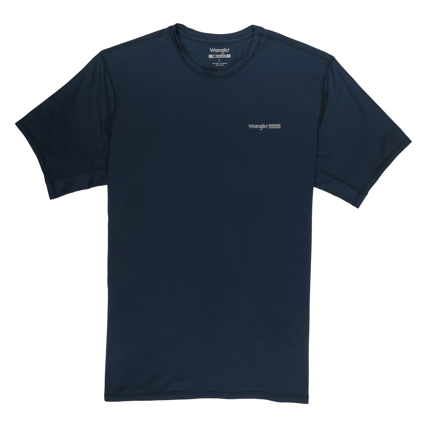 Wrangler Men's RIGGS Technical Wicking Work Tee - Navy