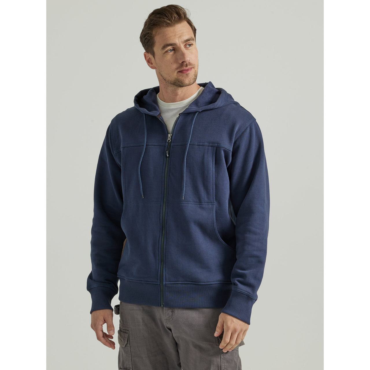 Wrangler Men's Riggs Workwear Tough Layers Work Hoodie - Navy