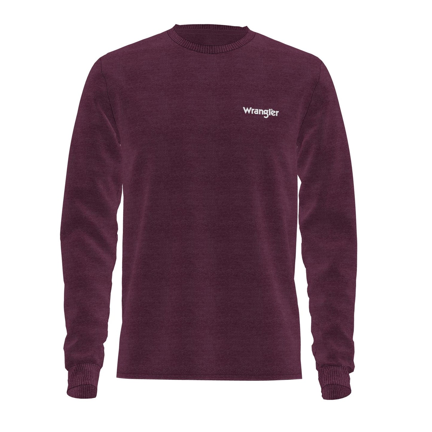 Wrangler Men's FR Graphic Long Sleeve T-Shirt - Wine