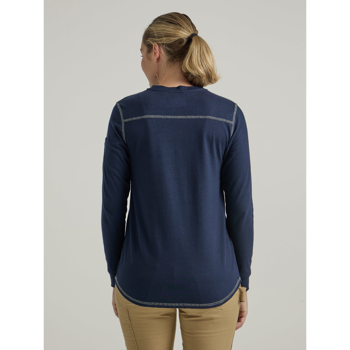 Wrangler Women's FR Flame Resistant Long Sleeve Henley