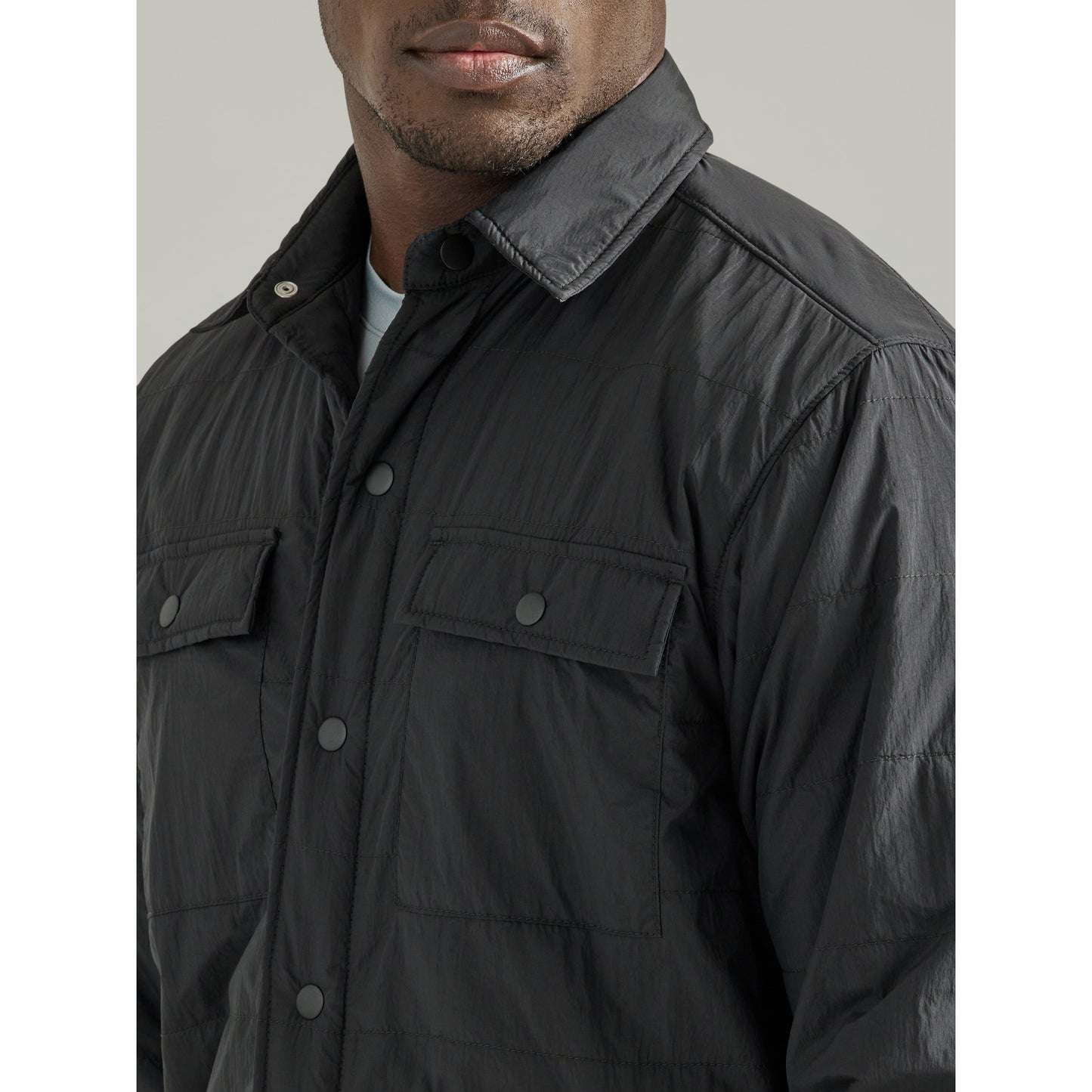 Wrangler Men's ATG Alpine Shirt Jacket - Black