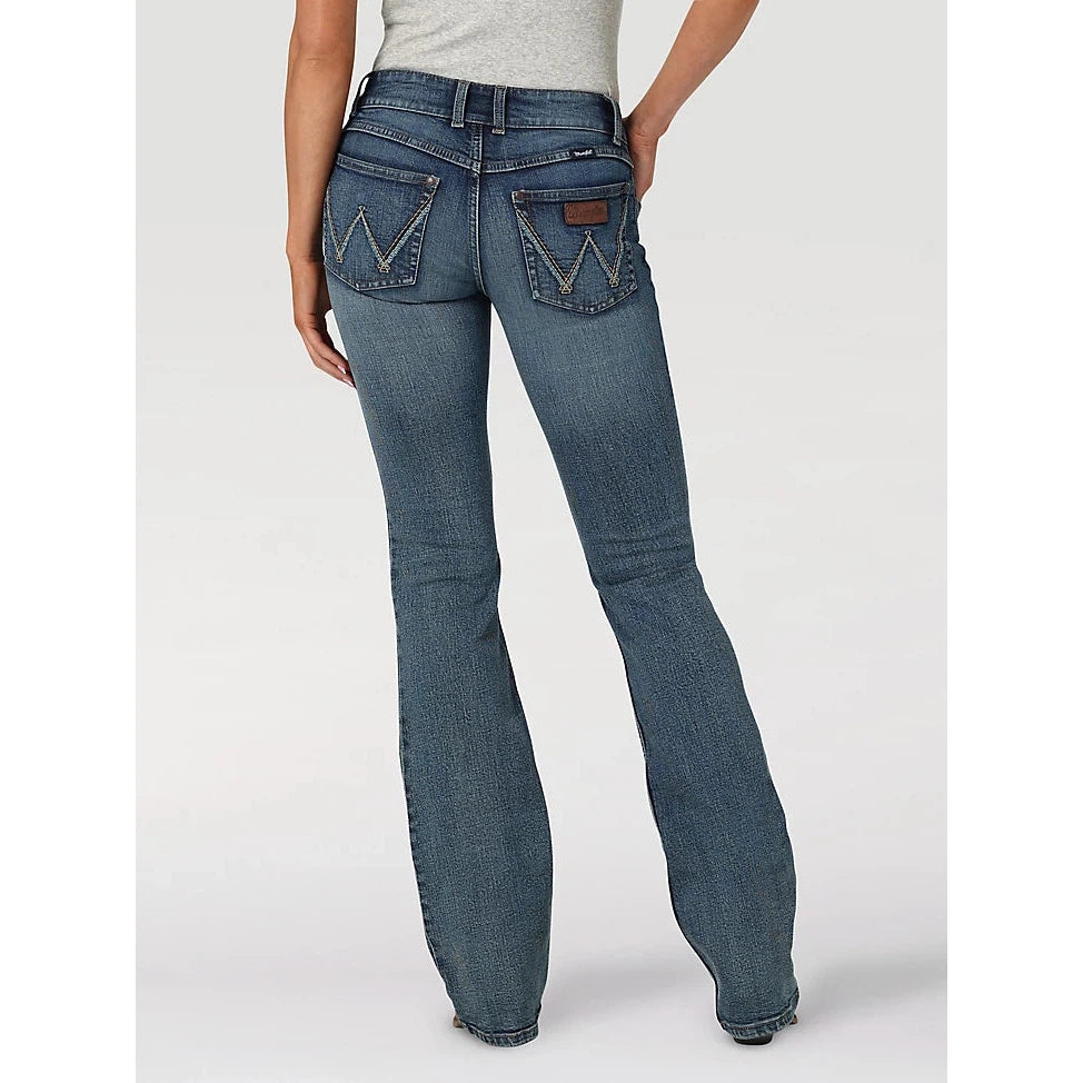 Wrangler Women's Retro Sadie Low Rise Bootcut Jeans - Kinsely