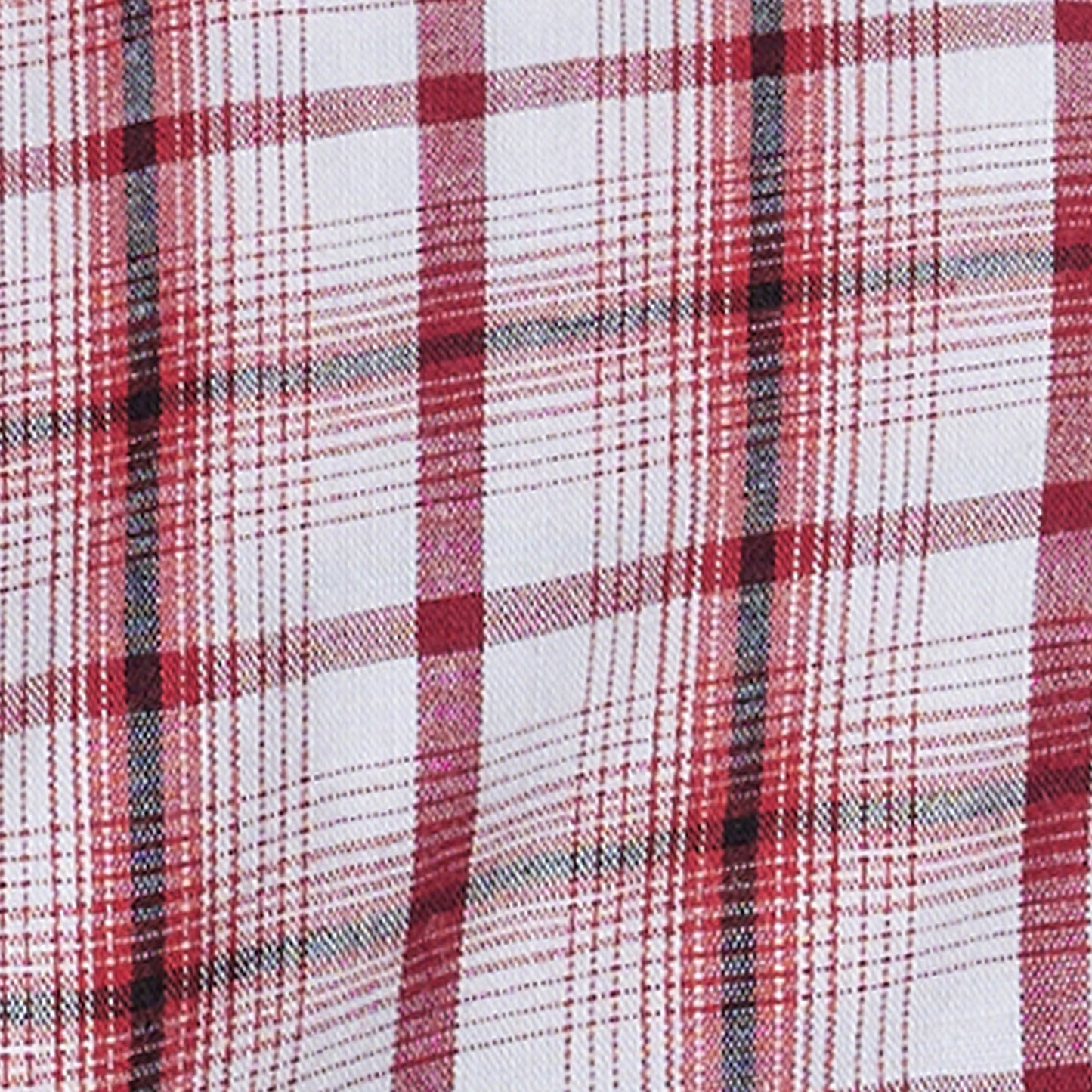 Wrangler Men's Wrinkle Resist Long Sleeve Shirt - Red