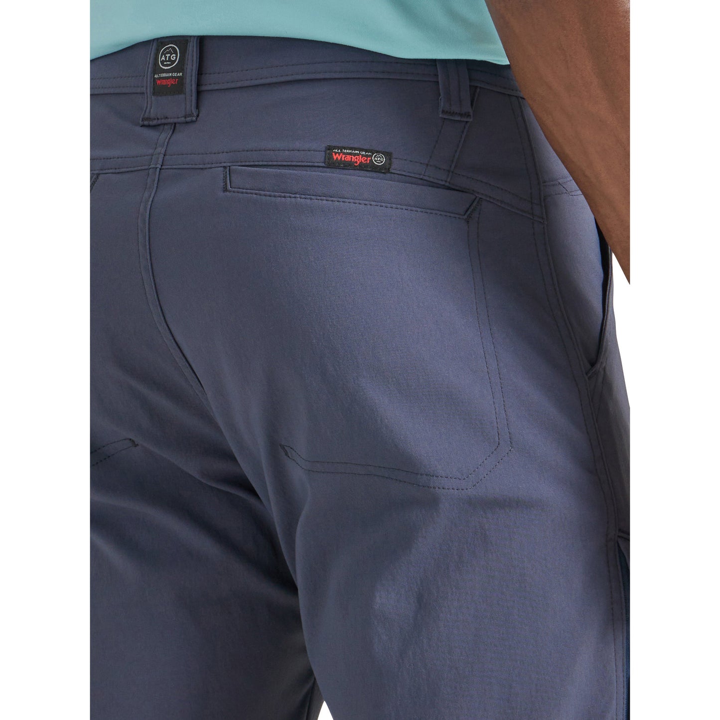 Wrangler Men's ATG Side Zip Trail Pant - Navy