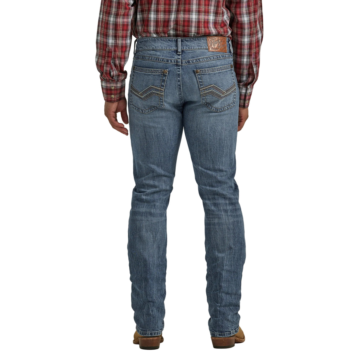 Wrangler Men's Rock47 Slim Straight Jeans - Bufflehead - Irvine Tack & Western Wear
