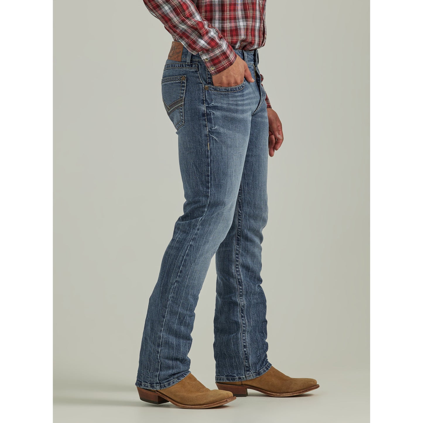 Wrangler Men's Rock47 Slim Straight Jeans - Bufflehead