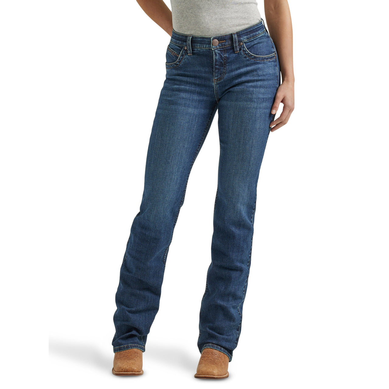 Wrangler Women's Ultimate Riding Q-Baby Bootcut Jeans - Amy