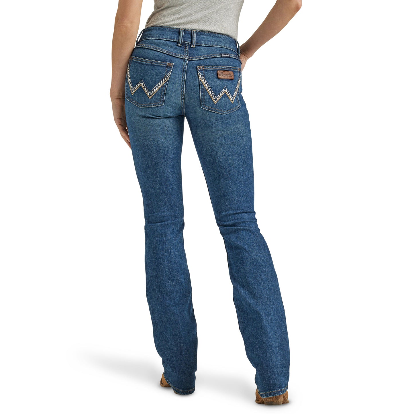 Wrangler Women's Retro Mae Mid Rise Bootcut Jeans - Emma