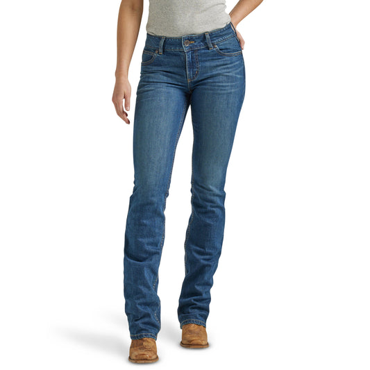 Wrangler Women's Retro Mae Mid Rise Bootcut Jeans - Emma