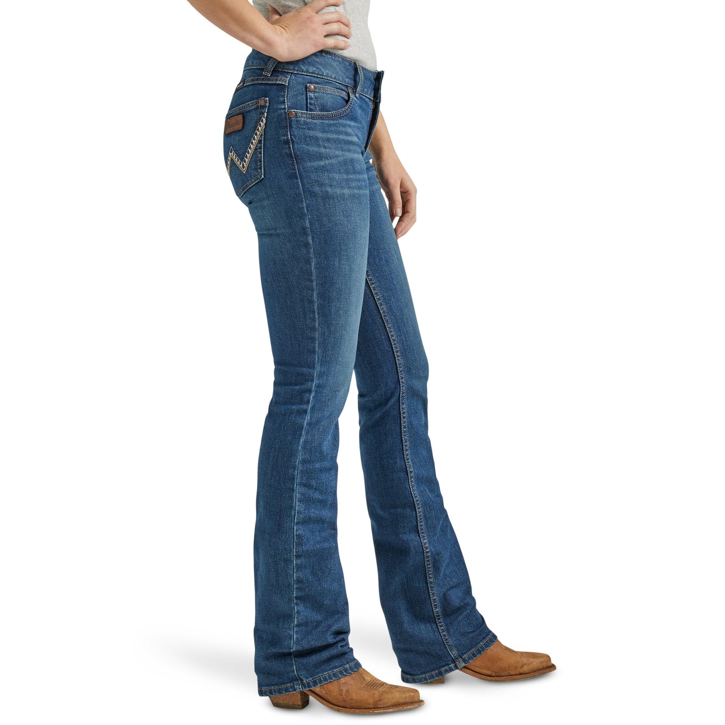 Wrangler Women's Retro Mae Mid Rise Bootcut Jeans - Emma